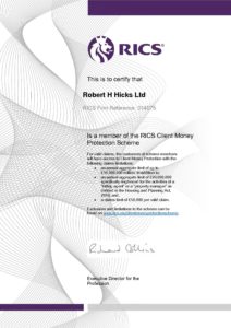 RICS Client Money Protection Certificate 656 pdf